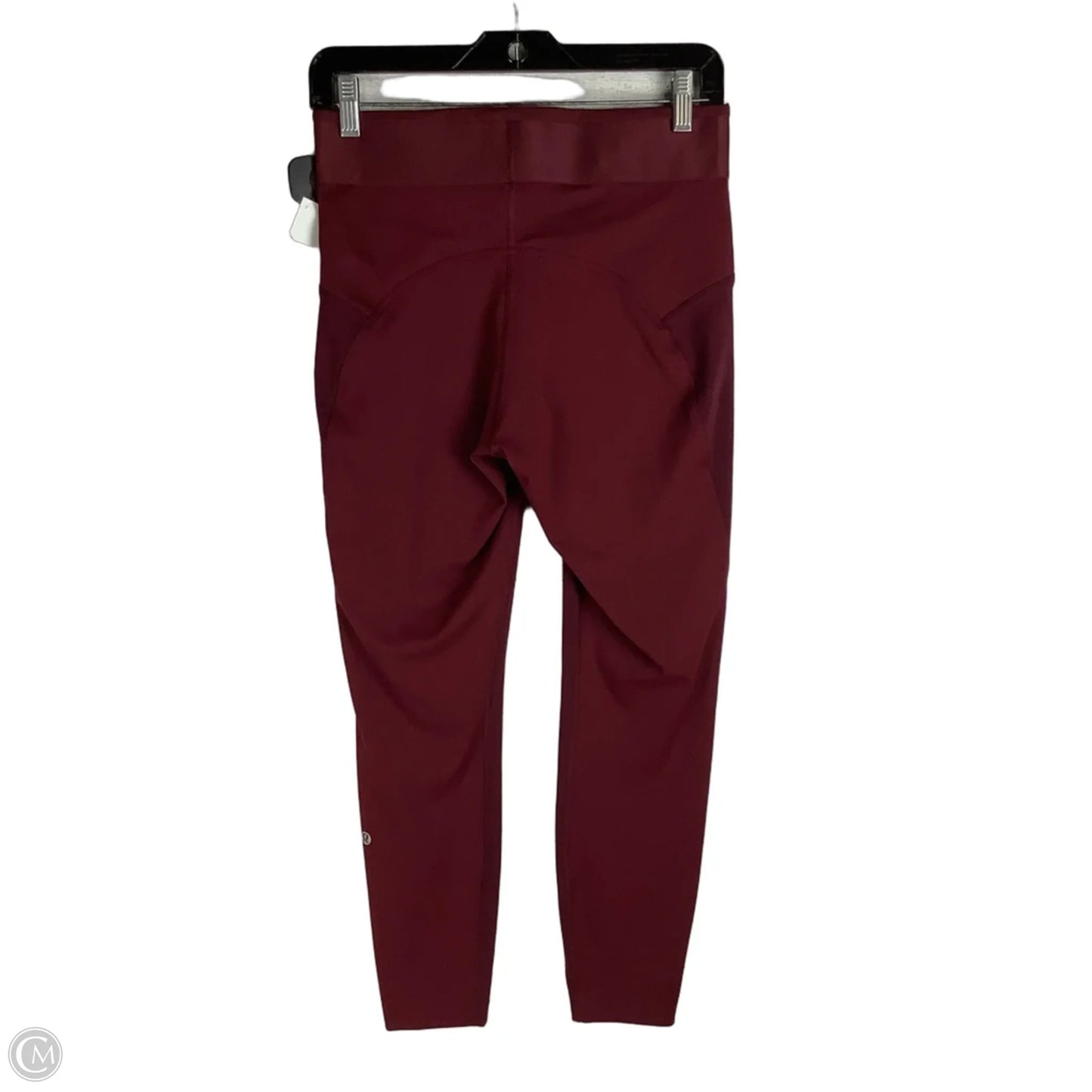 Athletic Leggings By Lululemon In Red, Size: 8