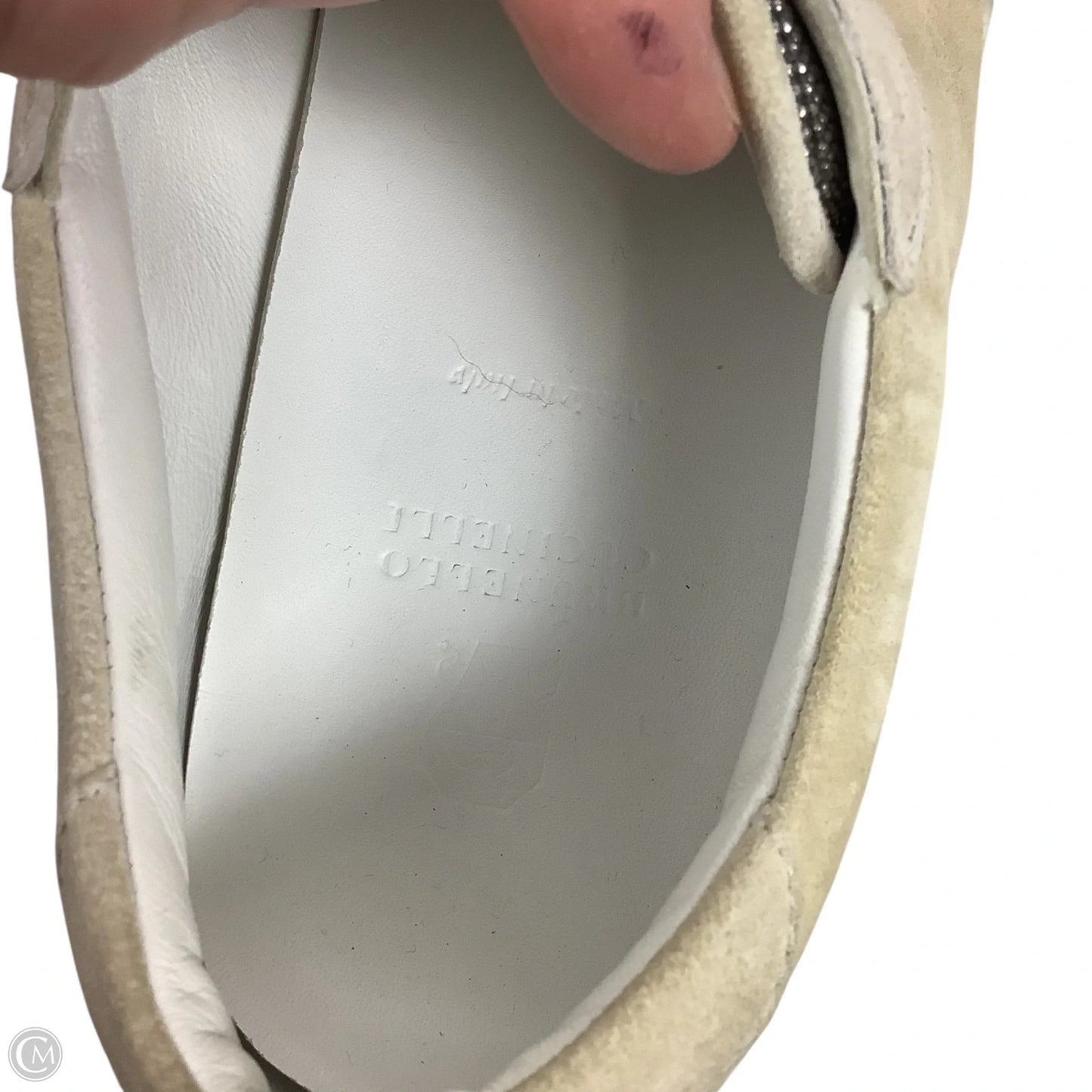 Shoes Designer By Brunello Cucinelli In Beige, Size: 35.5