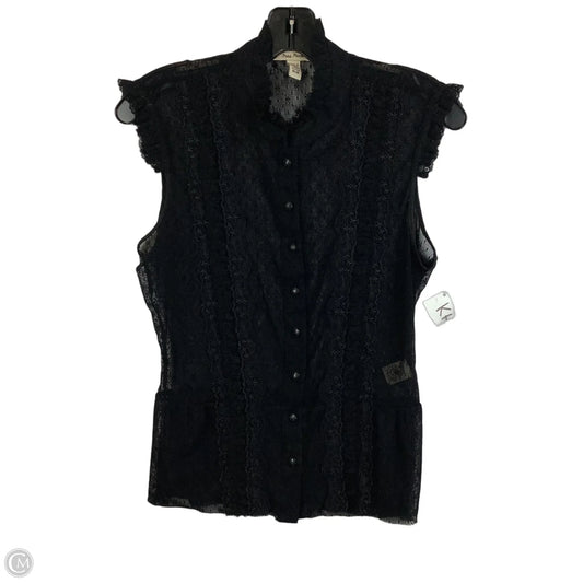 Top Sleeveless By Free People In Black, Size: M