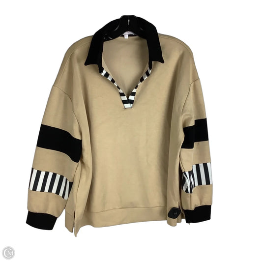 Top Long Sleeve By Jess Lea In Multi-colored, Size: L
