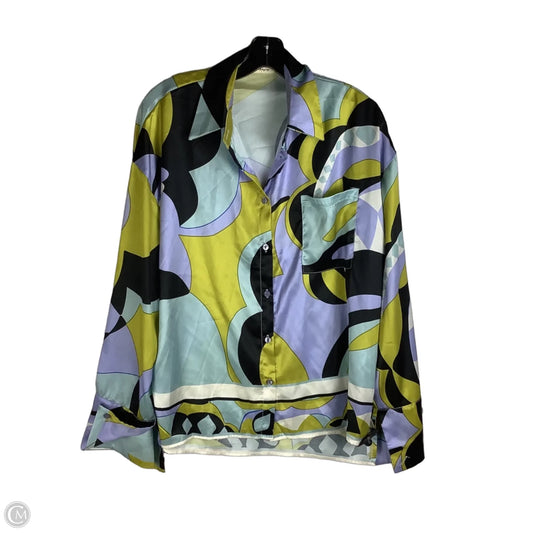 Top Long Sleeve By Sunday Up In Multi-colored, Size: L