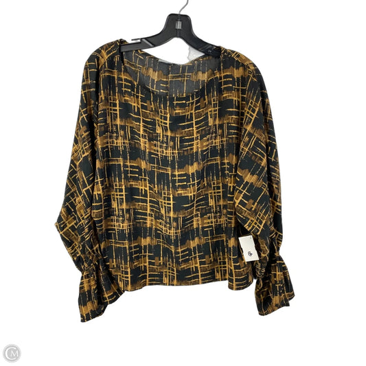 Top Long Sleeve By Clothes Mentor In Multi-colored, Size: L