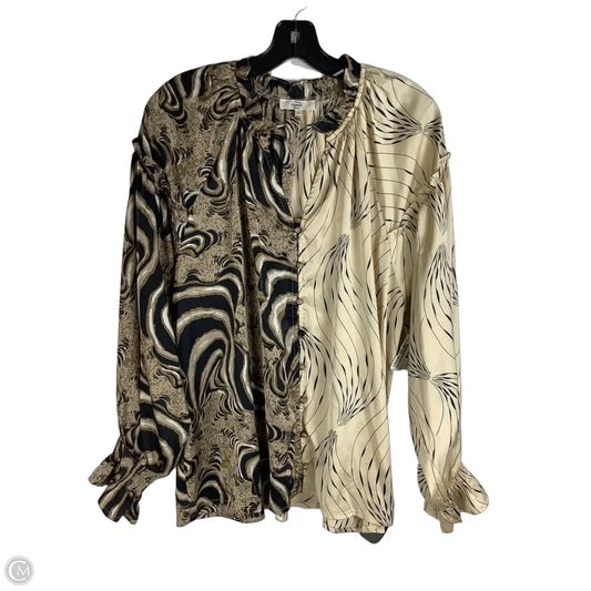 Top Long Sleeve By Entro In Multi-colored, Size: L