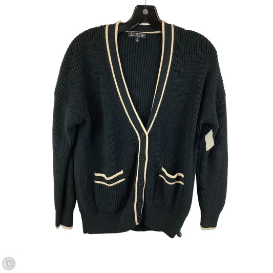 Sweater Cardigan By J. Crew In Black, Size: Xs