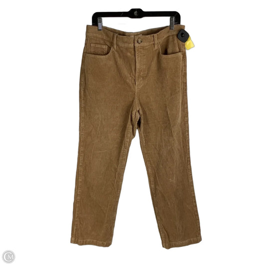 Pants Corduroy By Loft In Brown, Size: 12