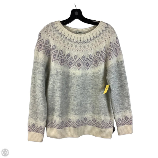 Sweater By Orvis In Multi-colored, Size: M