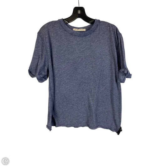 Top Short Sleeve By We The Free In Blue, Size: Xs