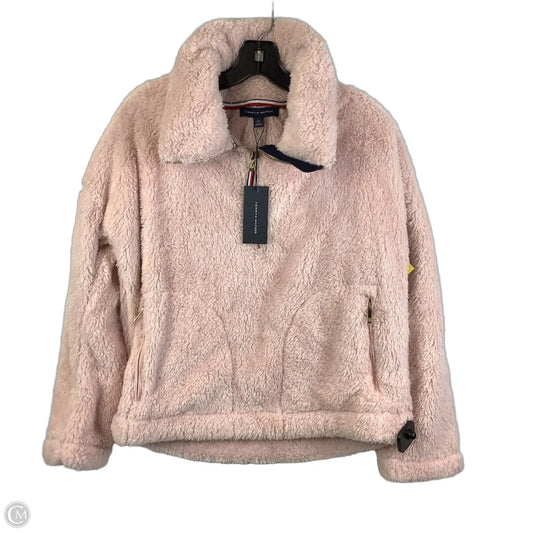 Jacket Faux Fur & Sherpa By Tommy Hilfiger In Pink, Size: S