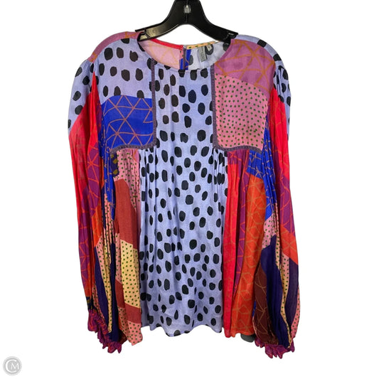 Top Long Sleeve By Blank London In Multi-colored, Size: L