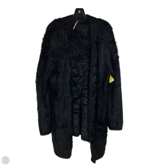 Sweater Cardigan By Free People In Black, Size: L