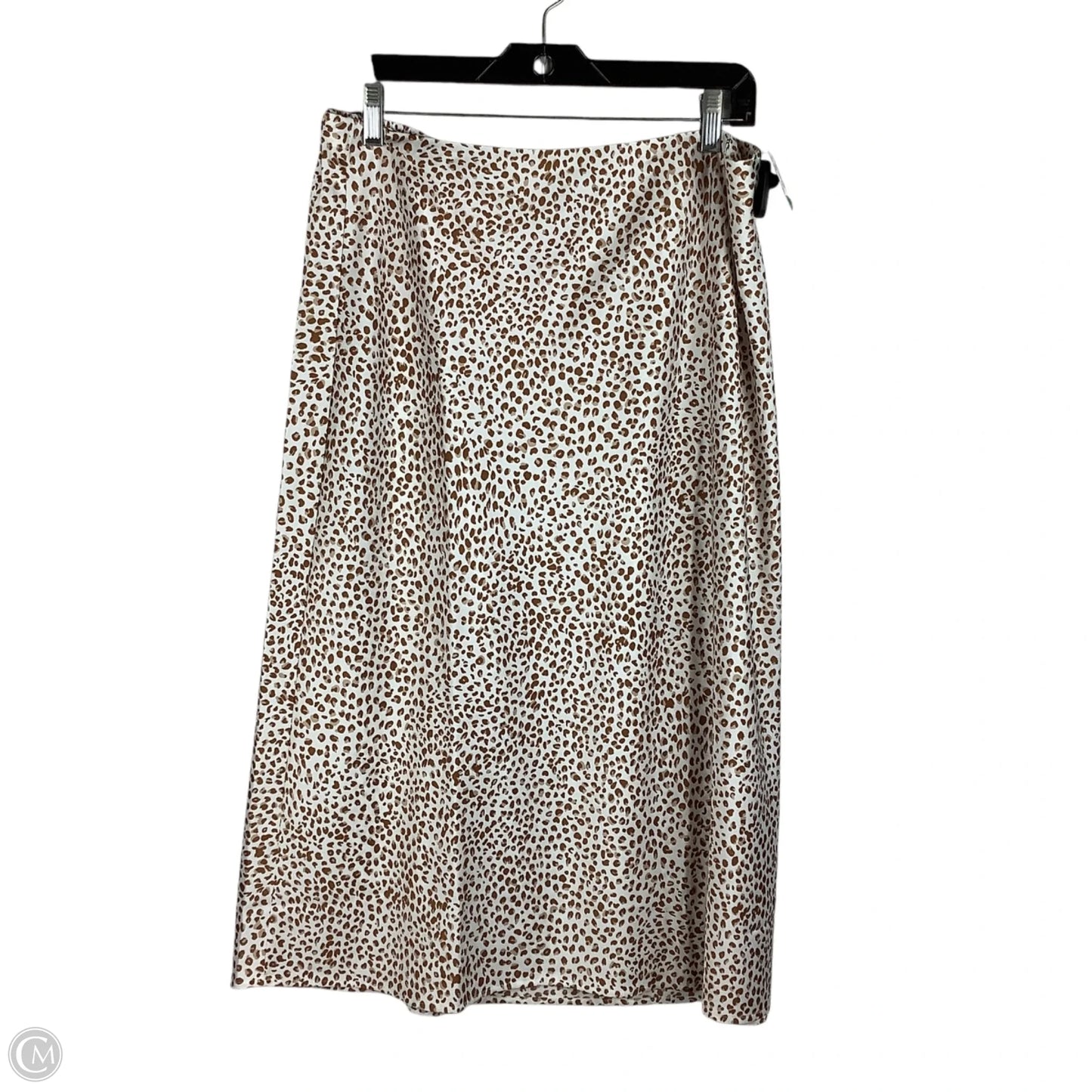 Skirt Midi By J. Crew In Animal Print, Size: L