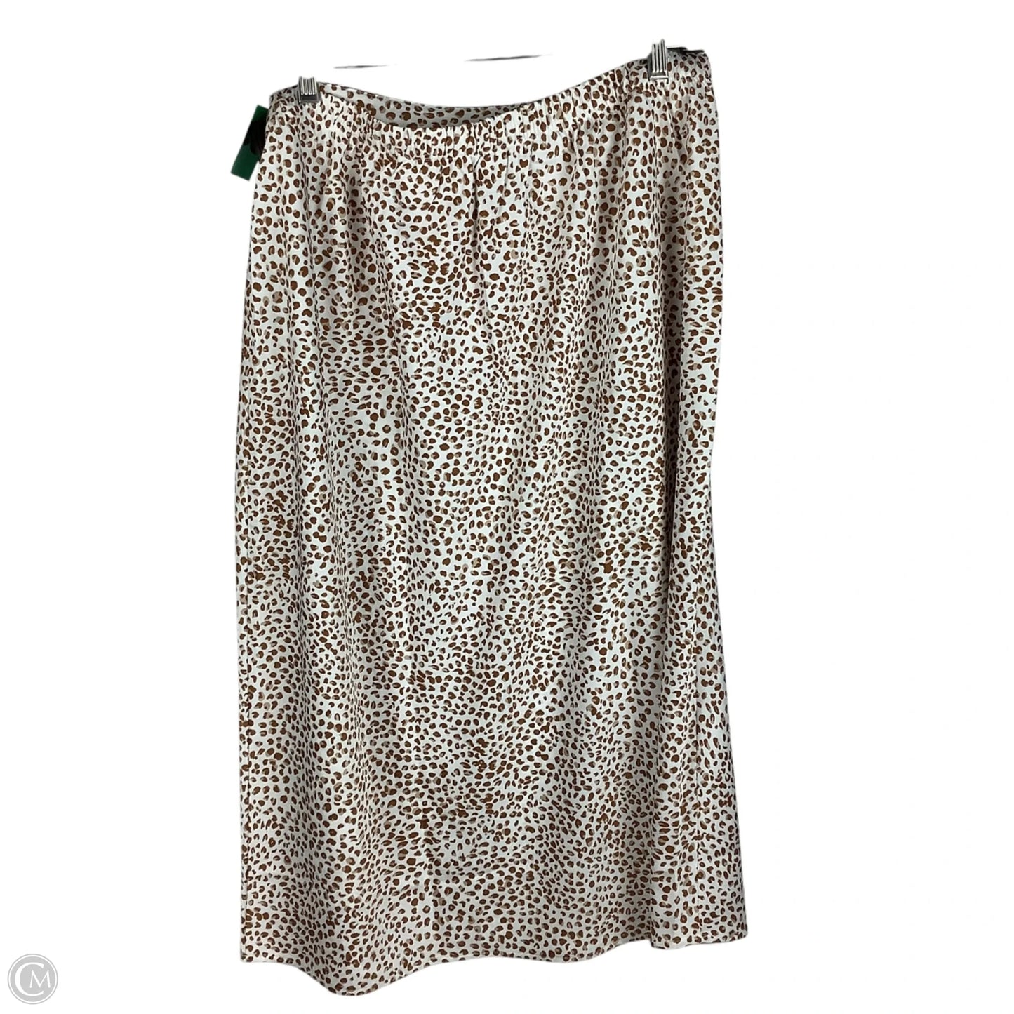 Skirt Midi By J. Crew In Animal Print, Size: L