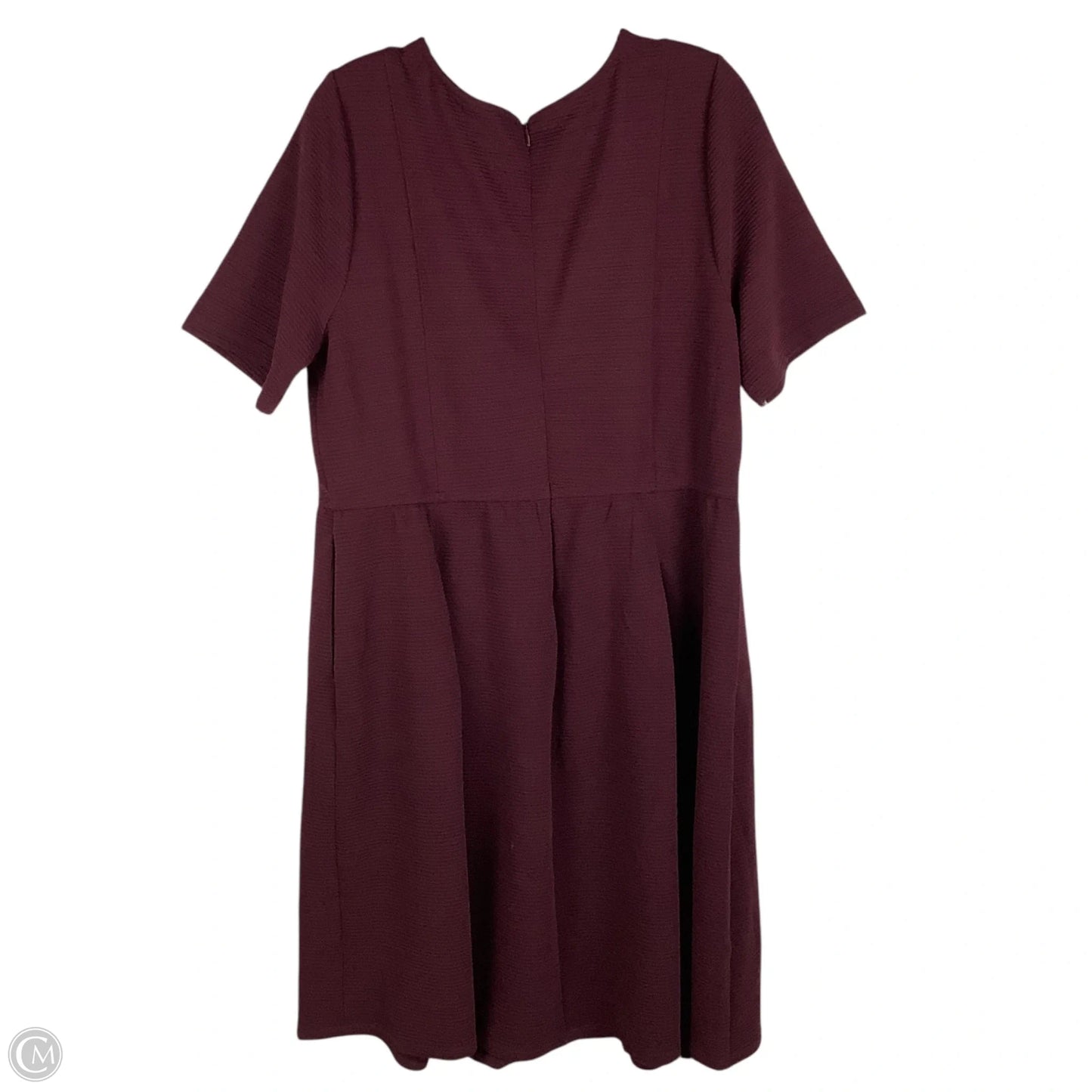 Dress Casual Midi By Lane Bryant In Purple, Size: 18/20