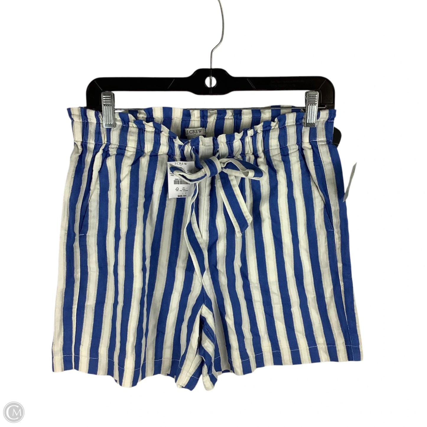 Shorts By J. Crew In Striped Pattern, Size: Xs