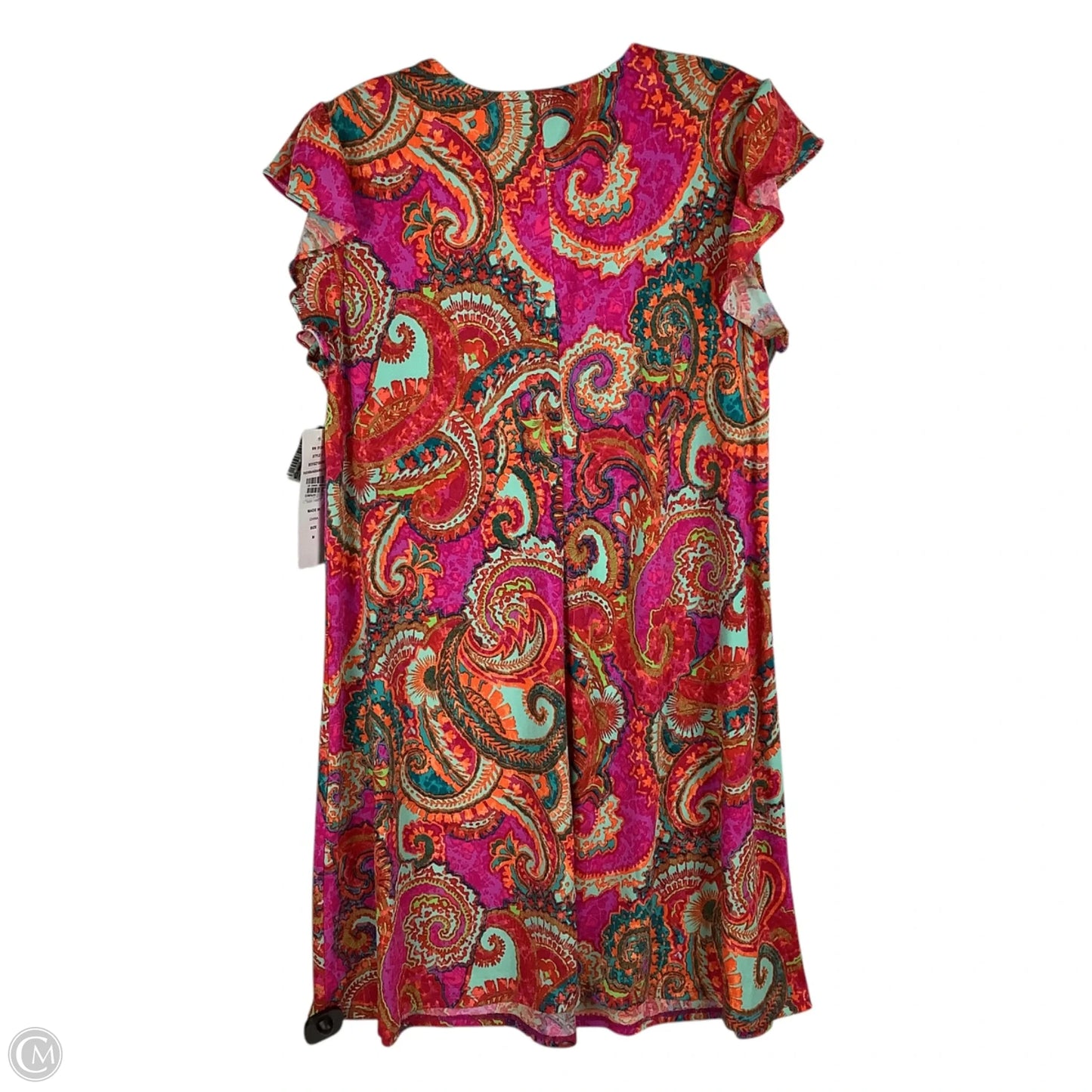 Dress Casual Midi By Msk In Multi-colored, Size: M