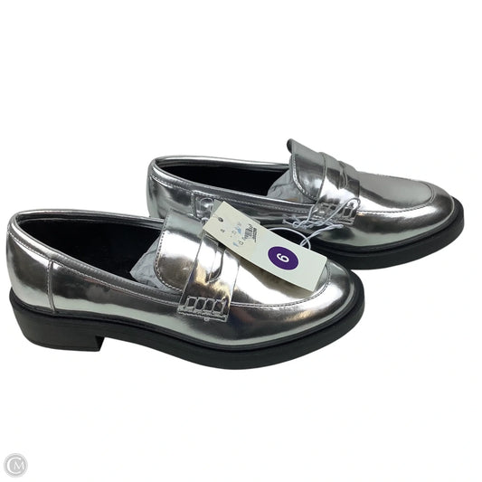 Shoes Flats By A New Day In Silver, Size: 6