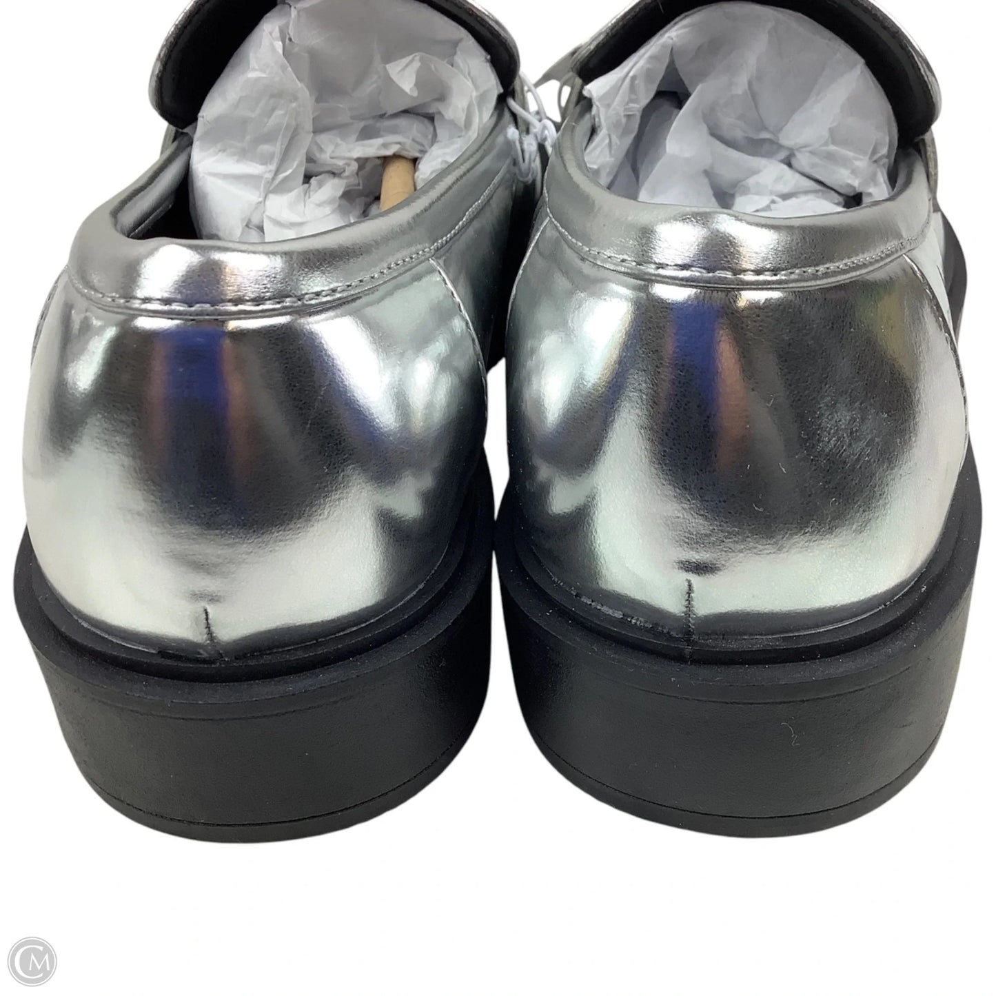 Shoes Flats By A New Day In Silver, Size: 6