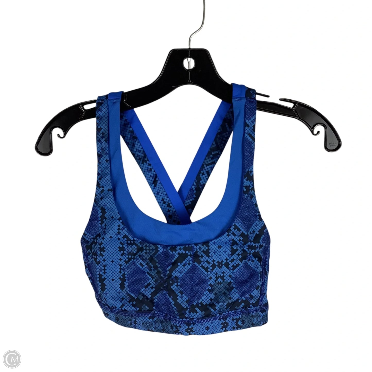 Athletic Bra By Lululemon In Blue, Size: 6