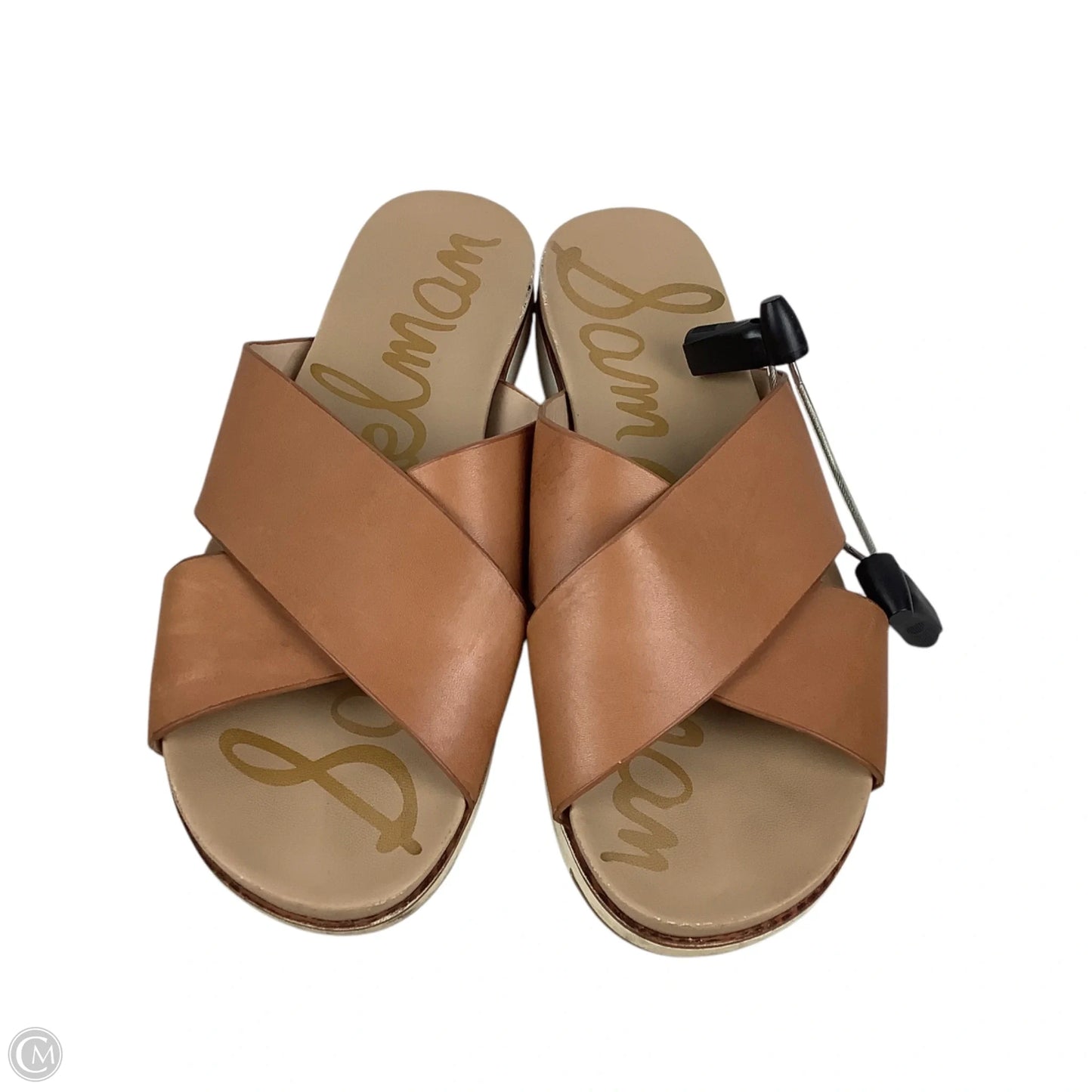 Sandals Flats By Sam Edelman In Brown, Size: 9.5