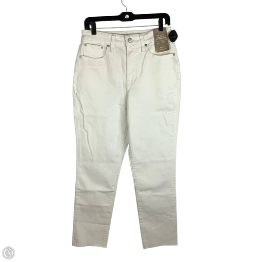 Jeans Wide Leg By Madewell In Cream, Size: 10 (29)