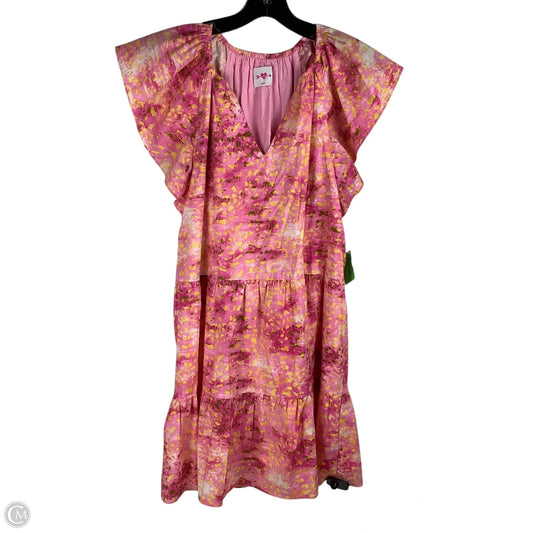 Dress Casual Midi By Buddy Love In Pink, Size: M