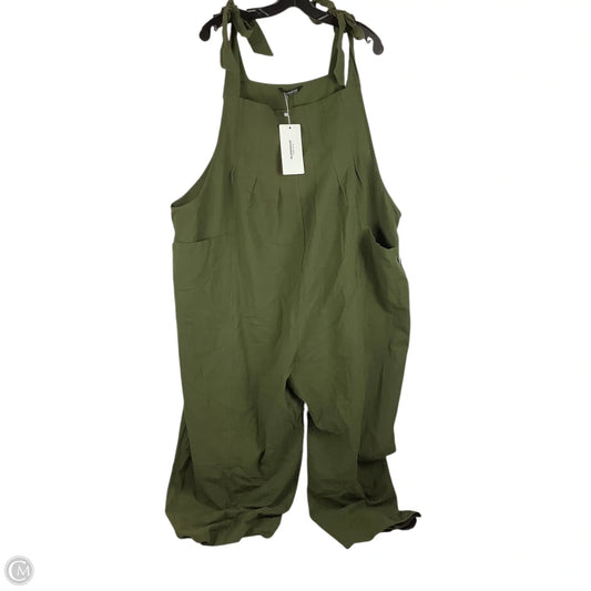 Jumpsuit By Clothes Mentor In Green, Size: 3x (22/24)