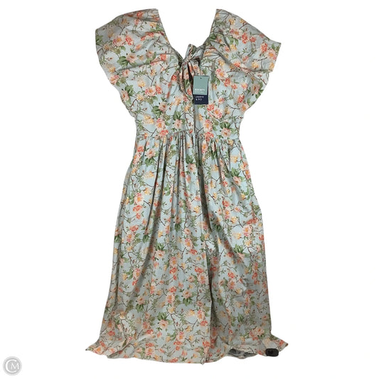 Dress Casual Maxi By Crown And Ivy In Floral Print, Size: 10