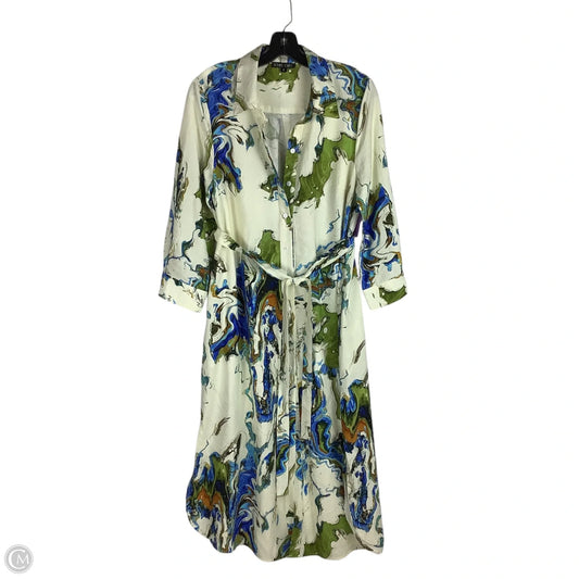 Dress Casual Maxi By Clothes Mentor In Multi-colored, Size: M