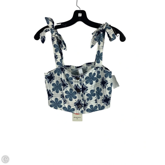 Top Sleeveless By Agua Bendita In Floral Print, Size: S