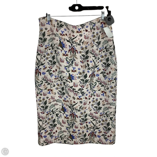 Skirt Maxi By Eva Mendes In Floral Print, Size: 8