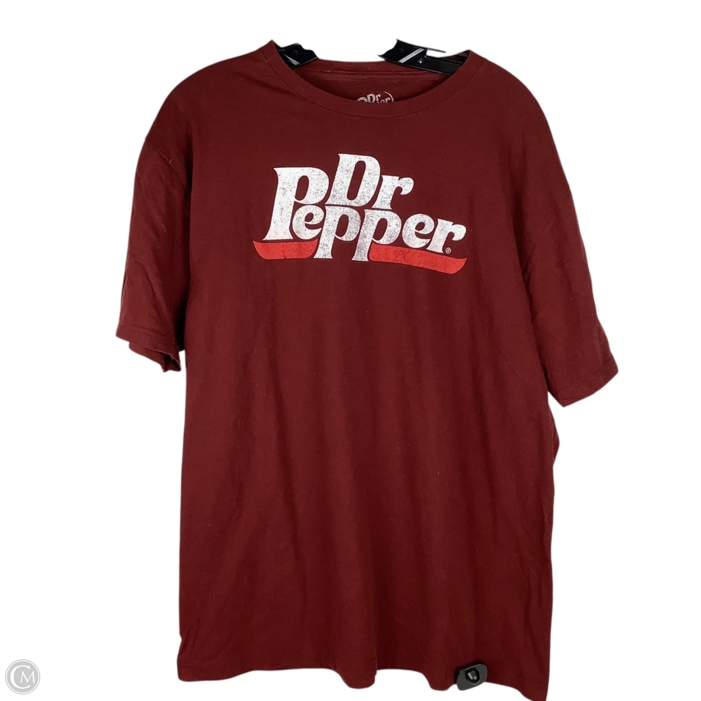 Top Short Sleeve Basic By Clothes Mentor In Brown, Size: Xl