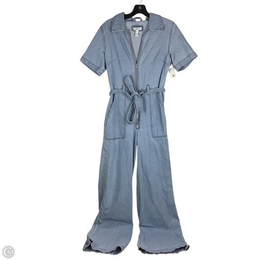 Jumpsuit By Forever 21 In Blue Denim, Size: M
