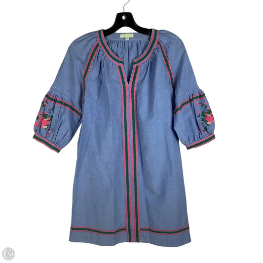 Dress Casual Midi By Jade In Blue, Size: Xs
