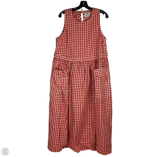 Dress Casual Maxi By Clothes Mentor In Plaid Pattern, Size: Xl