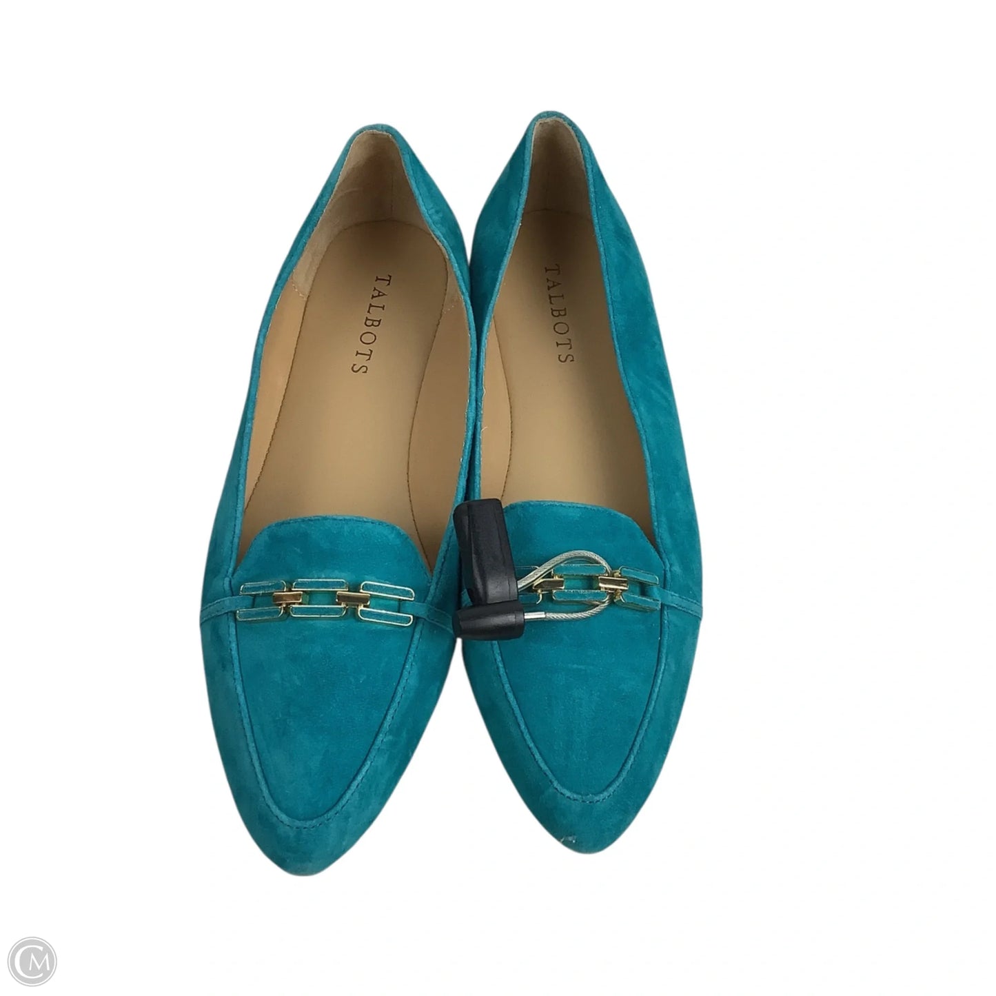 Shoes Flats By Talbots In Blue, Size: 8.5