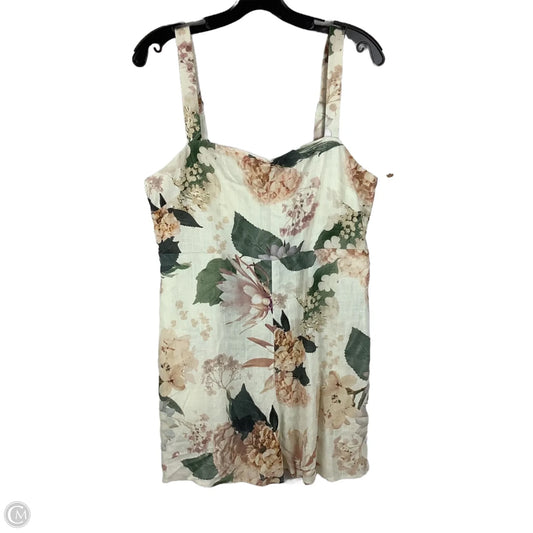 Romper By Express In Multi-colored, Size: M