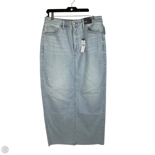 Skirt Maxi By Express In Blue Denim, Size: 10