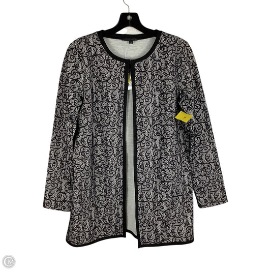 Cardigan By Preston And New York In Black & White, Size: S