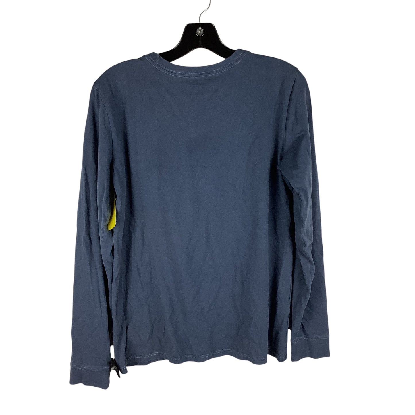 Top Long Sleeve By Life Is Good In Blue, Size: M