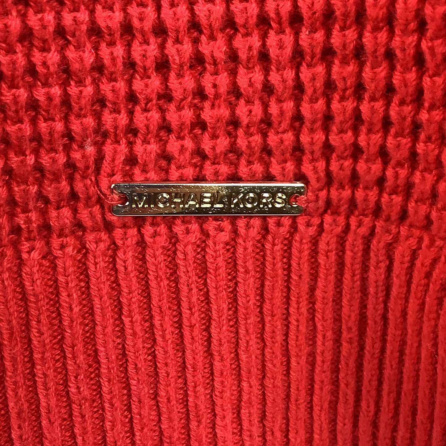 Sweater By Michael Kors In Red, Size: Xl