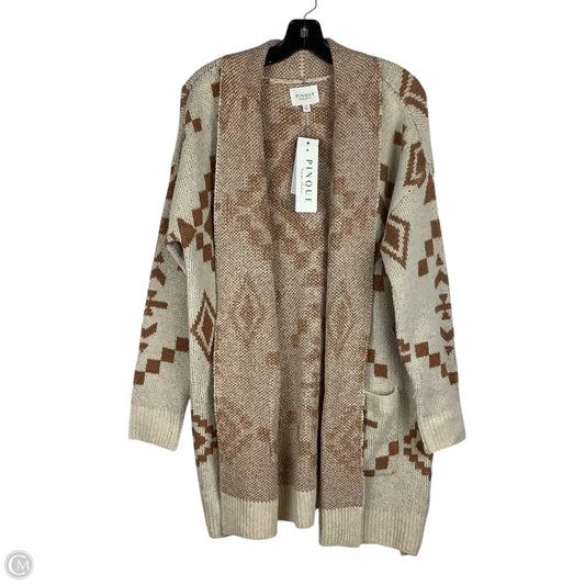 Sweater Cardigan By Cmc In Brown, Size: M