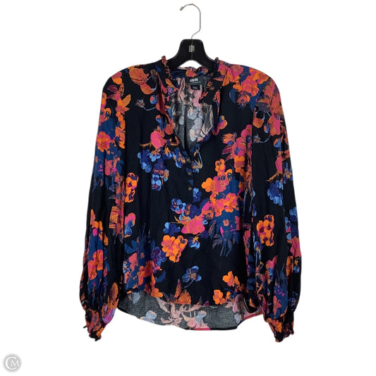 Top Long Sleeve By Maeve In Multi-colored, Size: S