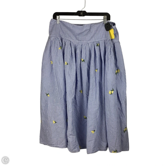 Skirt Maxi By Free Assembly In Striped Pattern, Size: 16