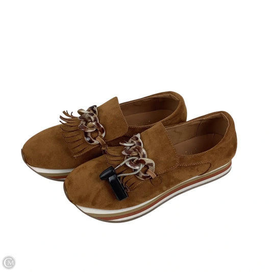 Shoes Flats By Coconuts In Brown, Size: 8