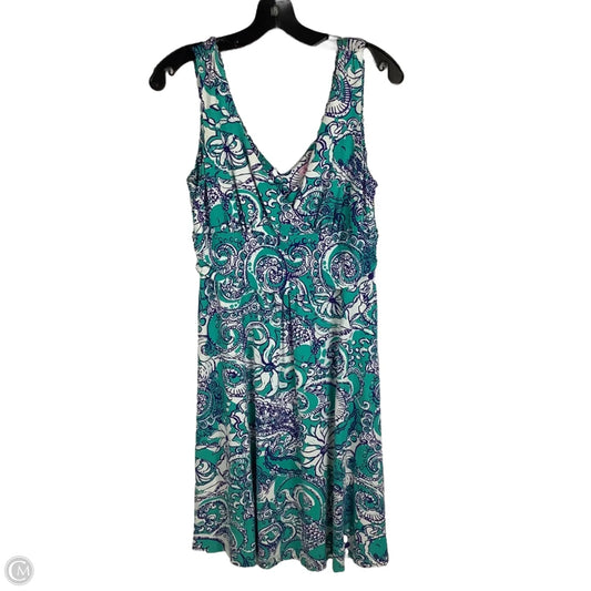 Dress Designer By Lilly Pulitzer In Blue, Size: M