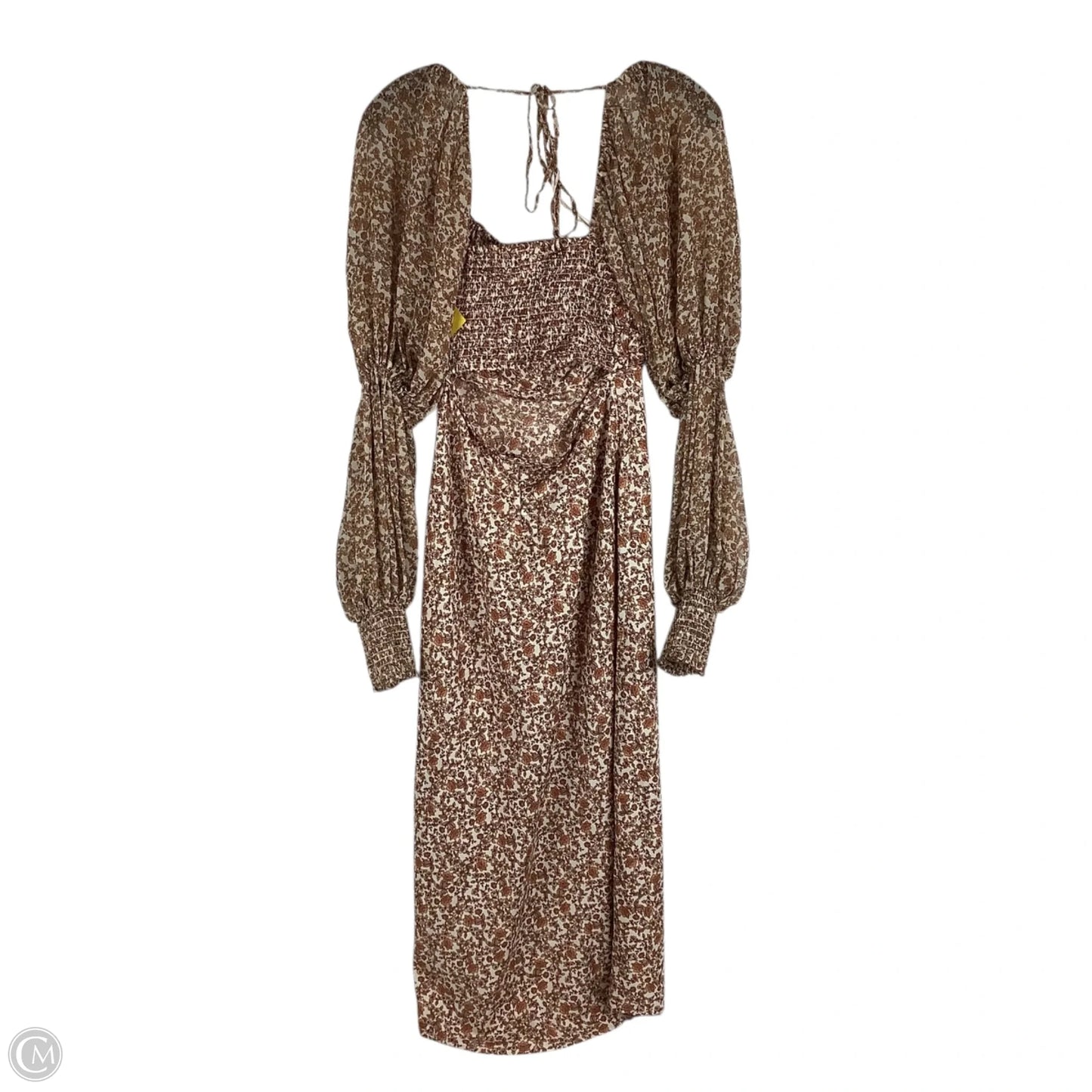 Dress Casual Maxi By Free People In Floral Print, Size: Xs