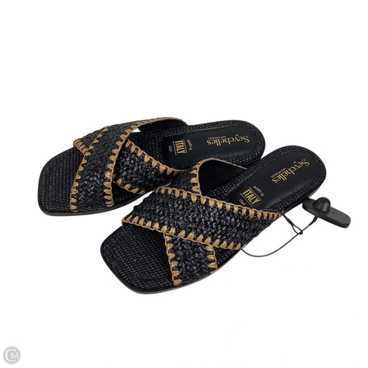 Sandals Flats By Seychelles In Black, Size: 6