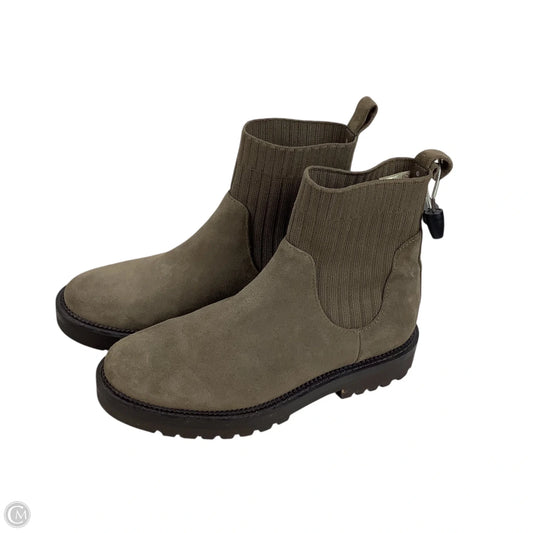 Boots Ankle Heels By Blondo In Brown, Size: 6
