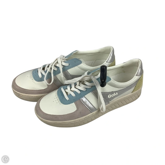 Shoes Sneakers By Gola In Cream & Tan, Size: 10