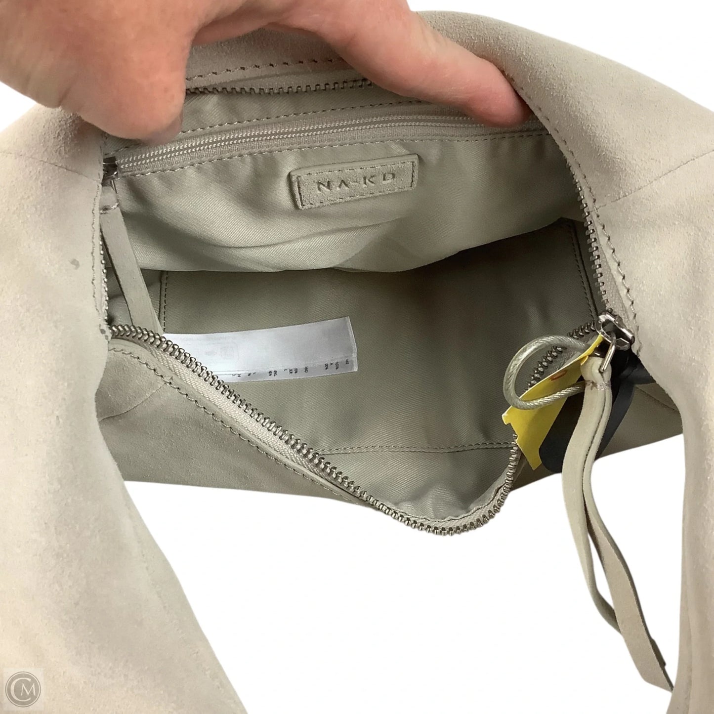 Handbag Leather By Clothes Mentor, Size: Medium